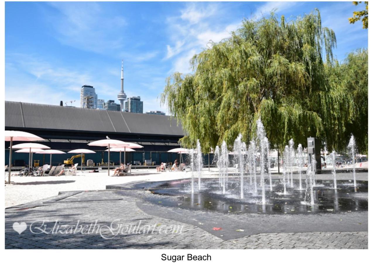 Three-Bedroom Condo With Free Parking Nearby Cn Tower With Lake View Toronto Kültér fotó